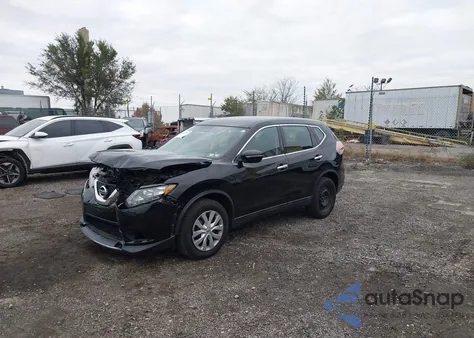 2015 Nissan Rogue S из США, поврежденный, VIN 5N1AT2MV6FC768050